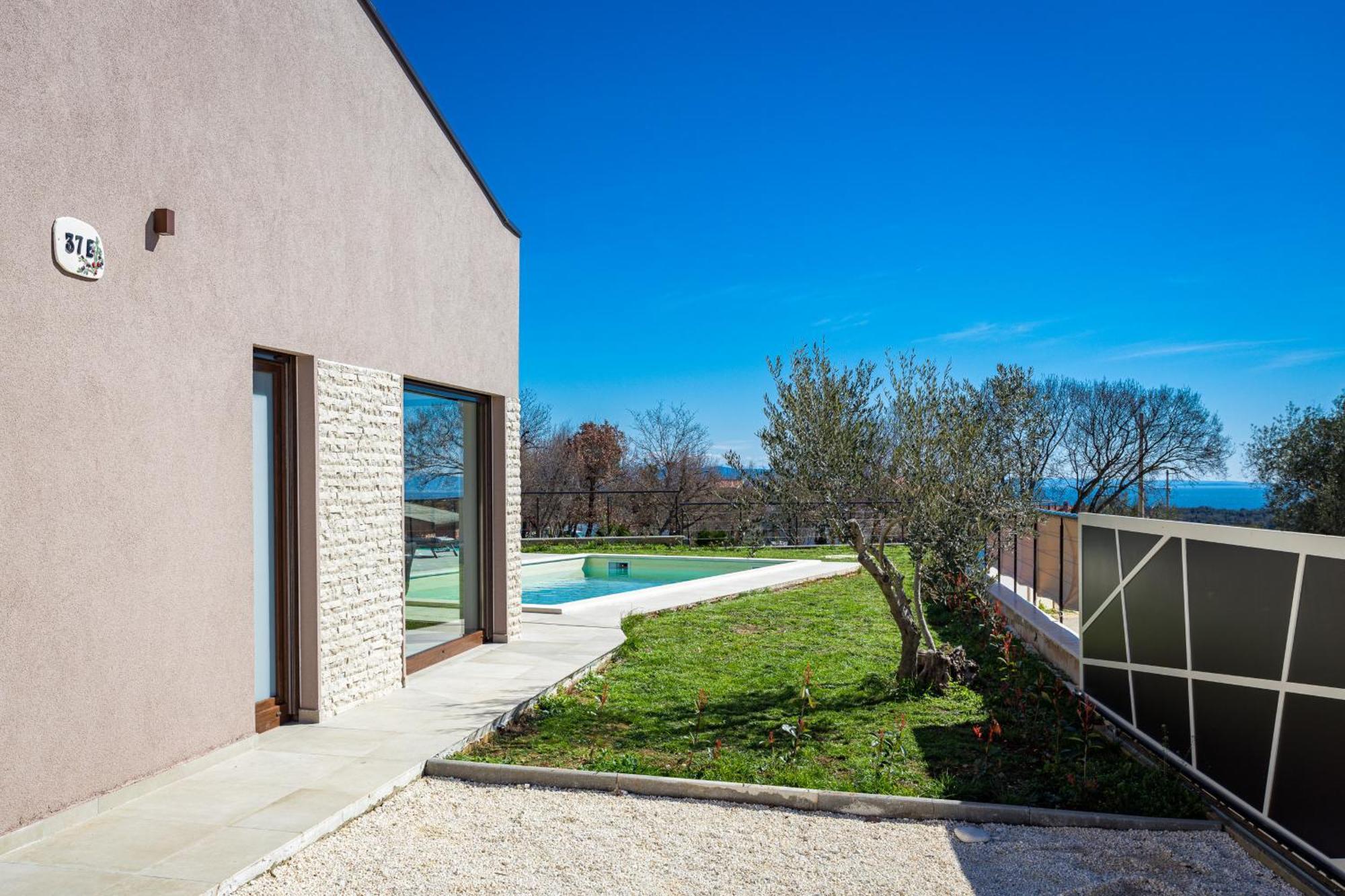 Villa Ogradina Near Pula With Sea View For 5 Persons Only 3 Km From The Beach Krnica Esterno foto