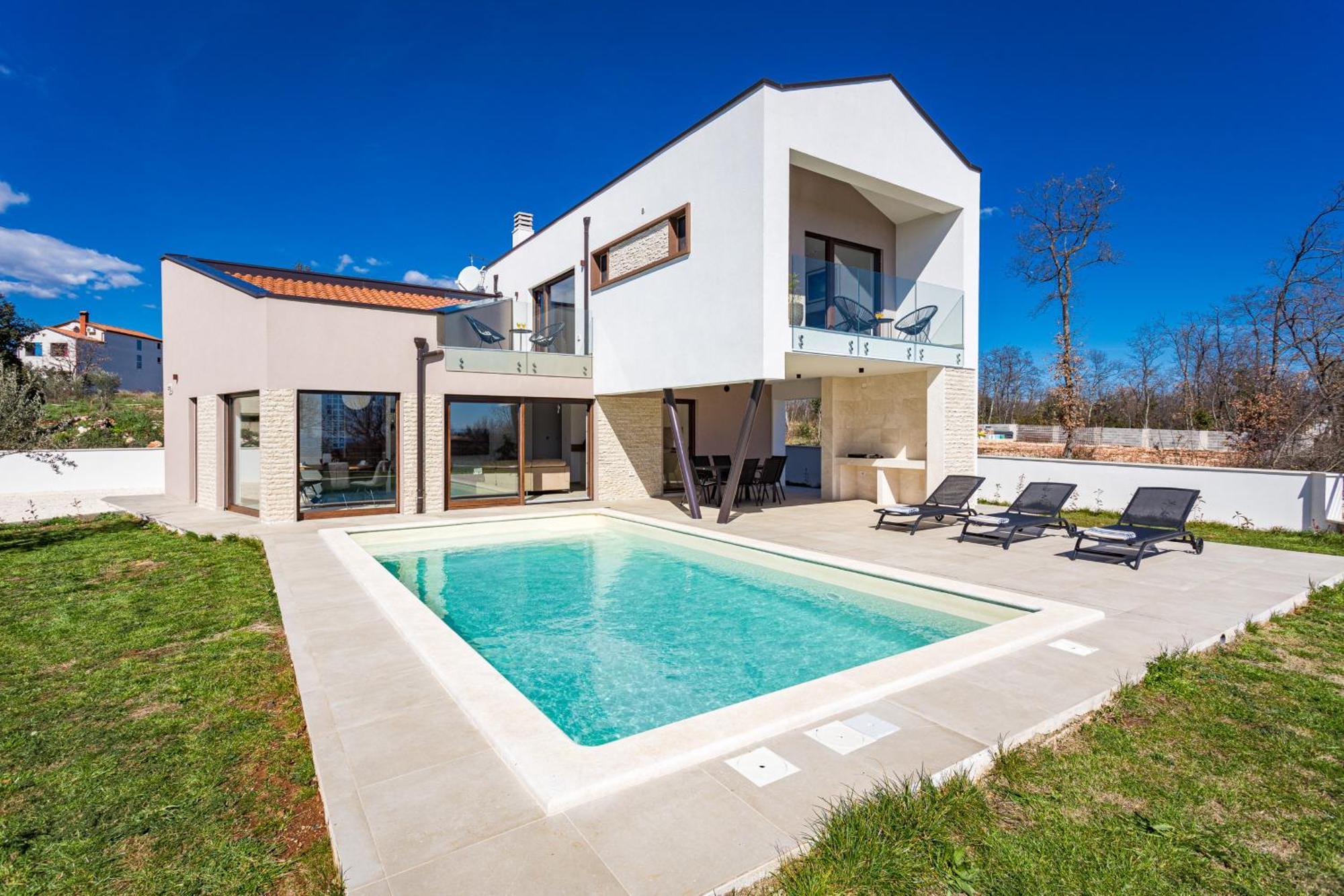 Villa Ogradina Near Pula With Sea View For 5 Persons Only 3 Km From The Beach Krnica Esterno foto